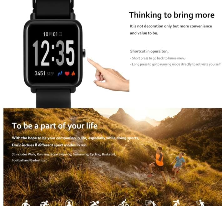 D010 Smart Watch - Unisex - image 2