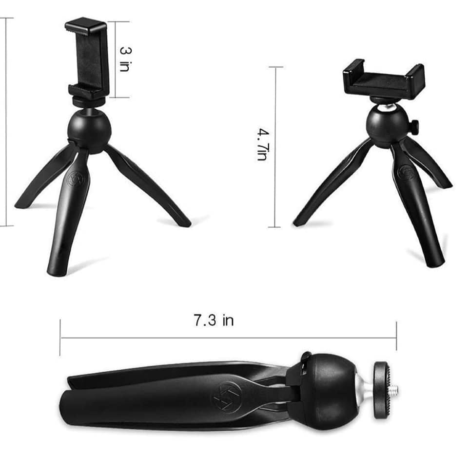 3 in 1 Selfie Stick Tripod,40 Inch Extendable Selfie Stick Tripod with Bluetooth Remote Control - image 2