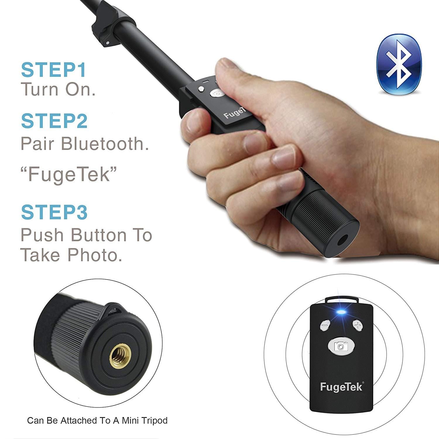 Yunteng Selfie Stick Monopod With Removable Wireless Bluetooth Remote - image 2