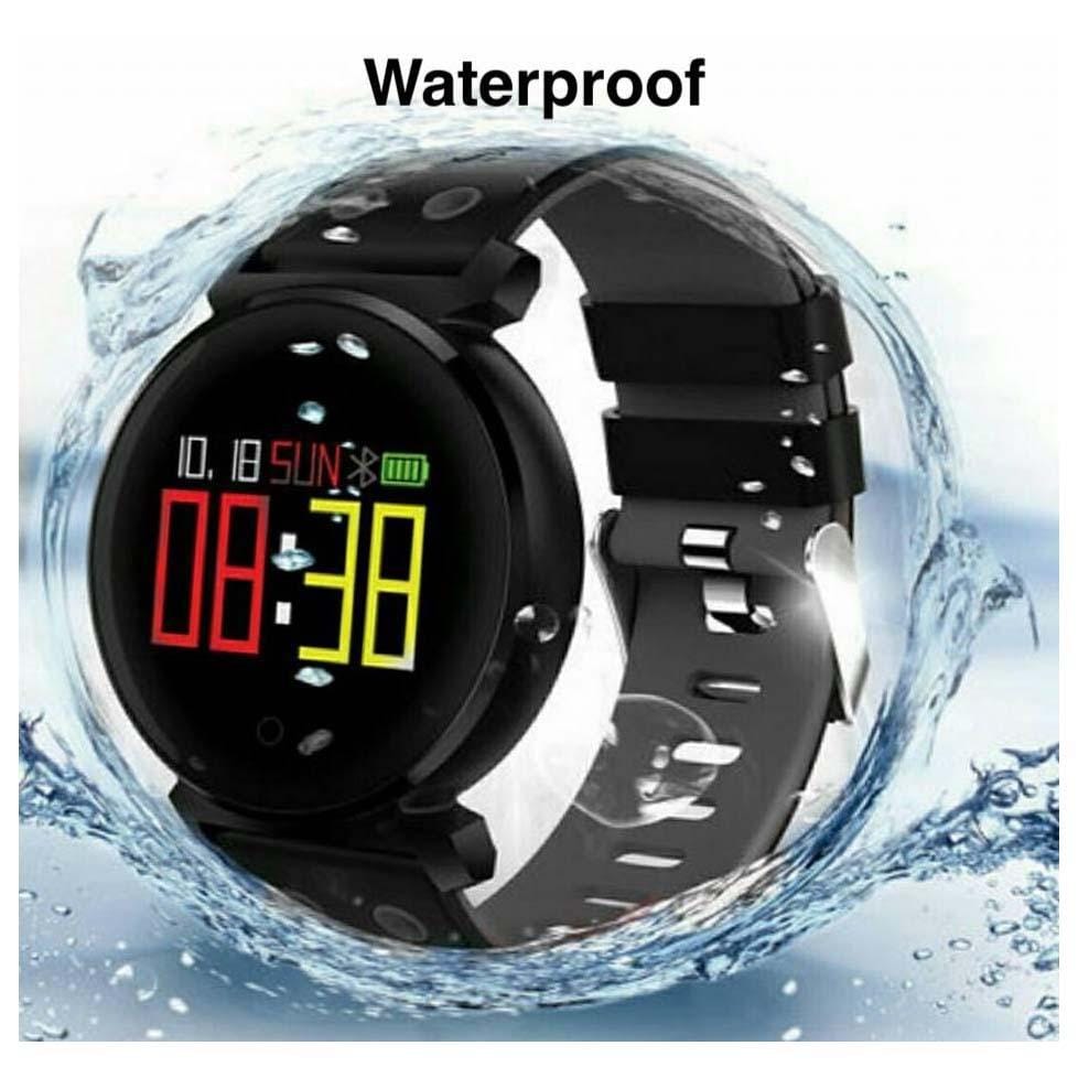 K2 Smart Band Smart Bracelet Smart Watch Heart Rate Blood Oxygen Pressure Sleep Monitor Intelligent Reminder Sports Tracker Call Reject Messages Color Screen Anti-Lost - image 1