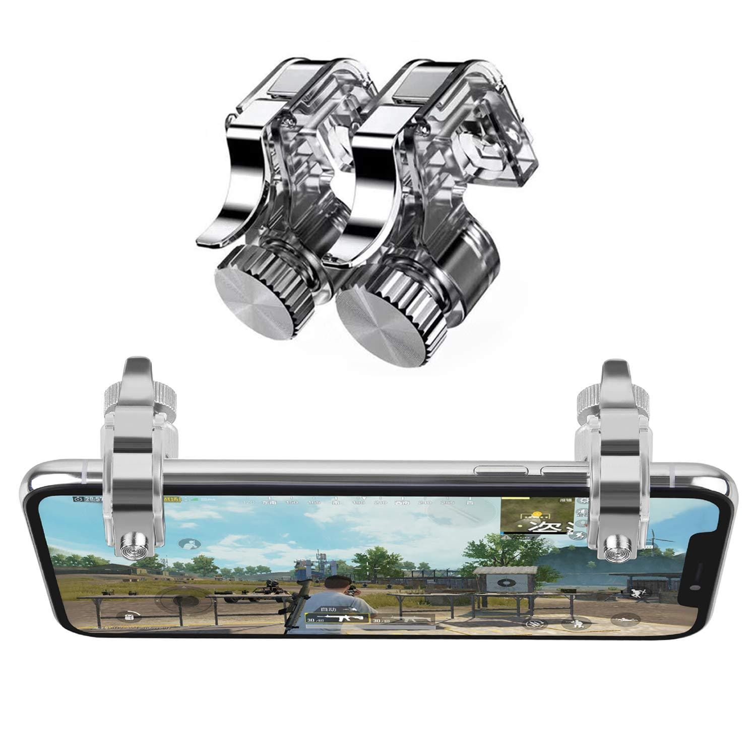 PUBG Mobile Game Controllers, Phone Triggers for Mobile Phone, Shooter Sensitive Controller Joysticks Aim & Fire Trigger Keys for PUBG - image 3