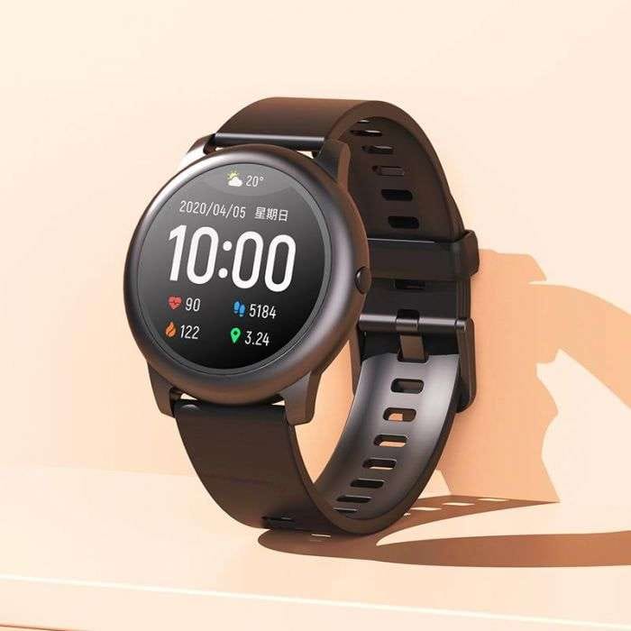 Haylou Solar LS05 Smartwatch 1.28inch Round TFT Touch Screen IP68 Waterproof - image 1