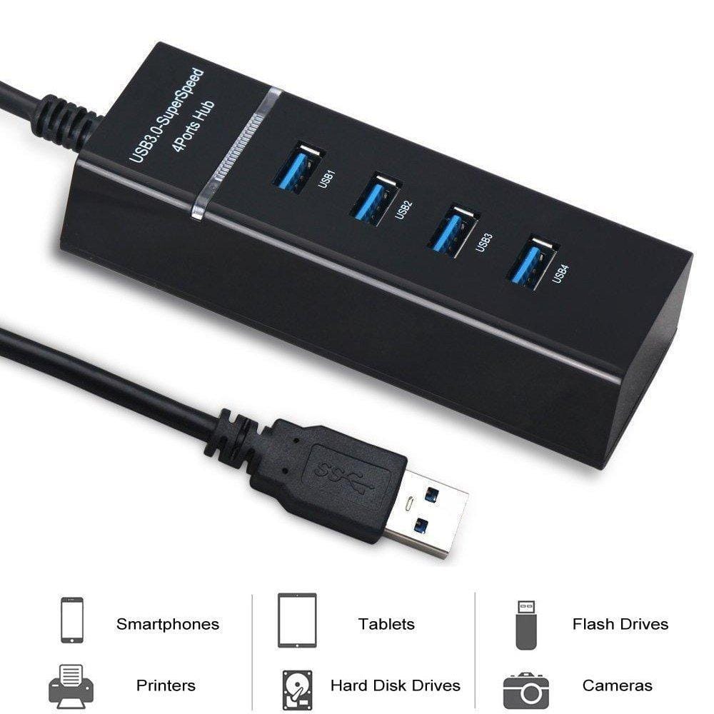 4 Port USB 3.0 Super Speed Hub - image 1