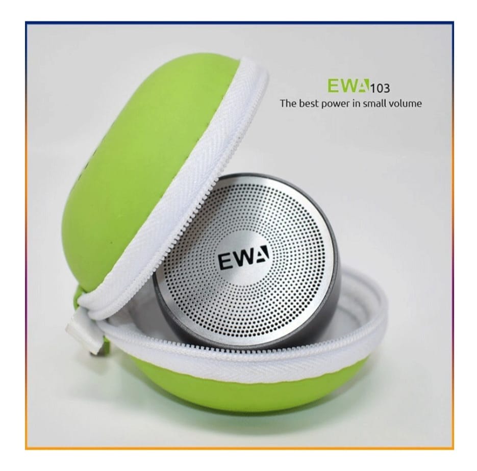 EWA A103 Extra Small Portable Bluetooth Speaker High Bass with Carry Bag - image 2