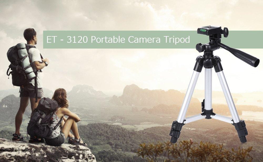 3120 Aluminum Lightweight Tripod Max height 1.97ft,Min length 0.94ft With Bag and Mobile Holder - image 4