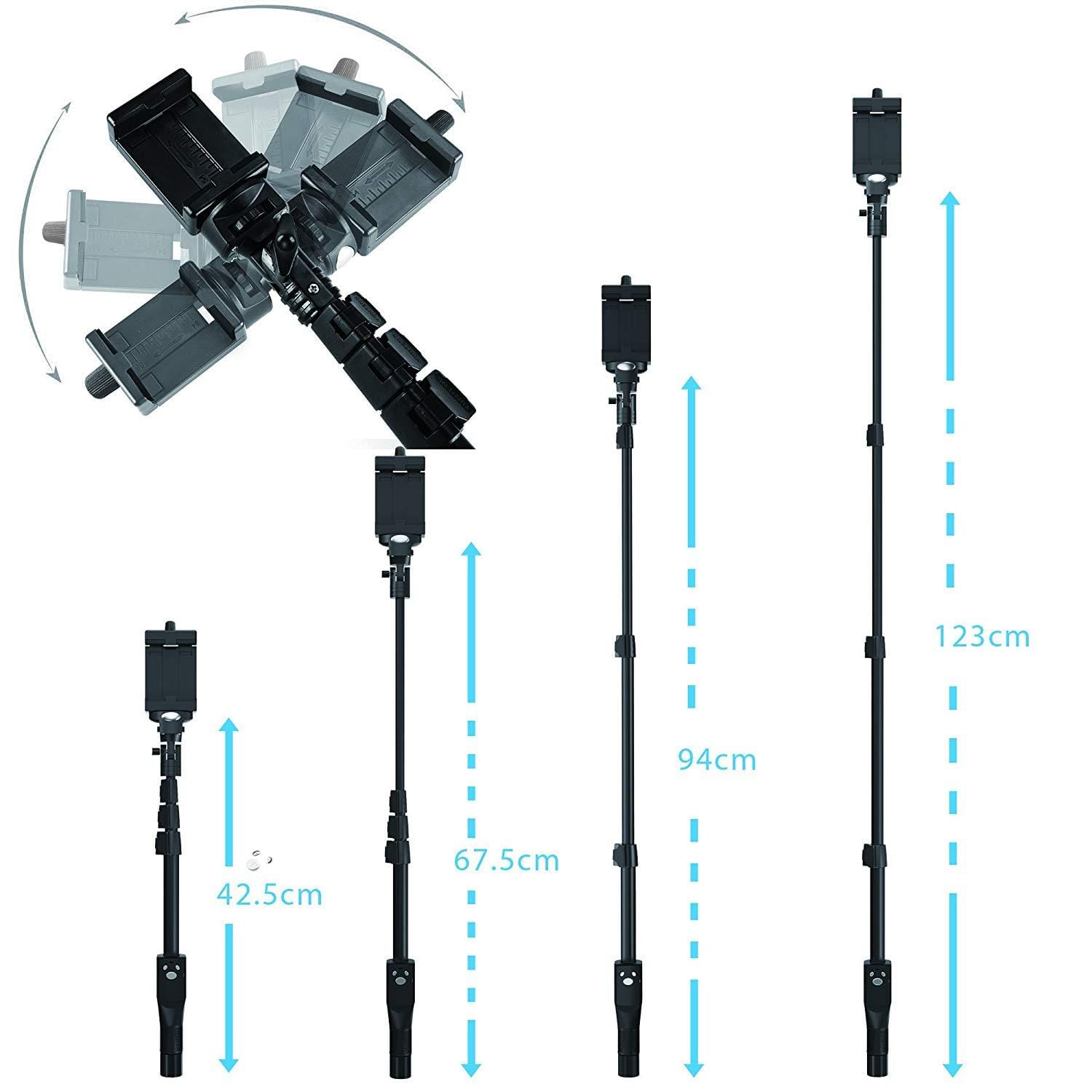 Yunteng Selfie Stick Monopod With Removable Wireless Bluetooth Remote - image 3