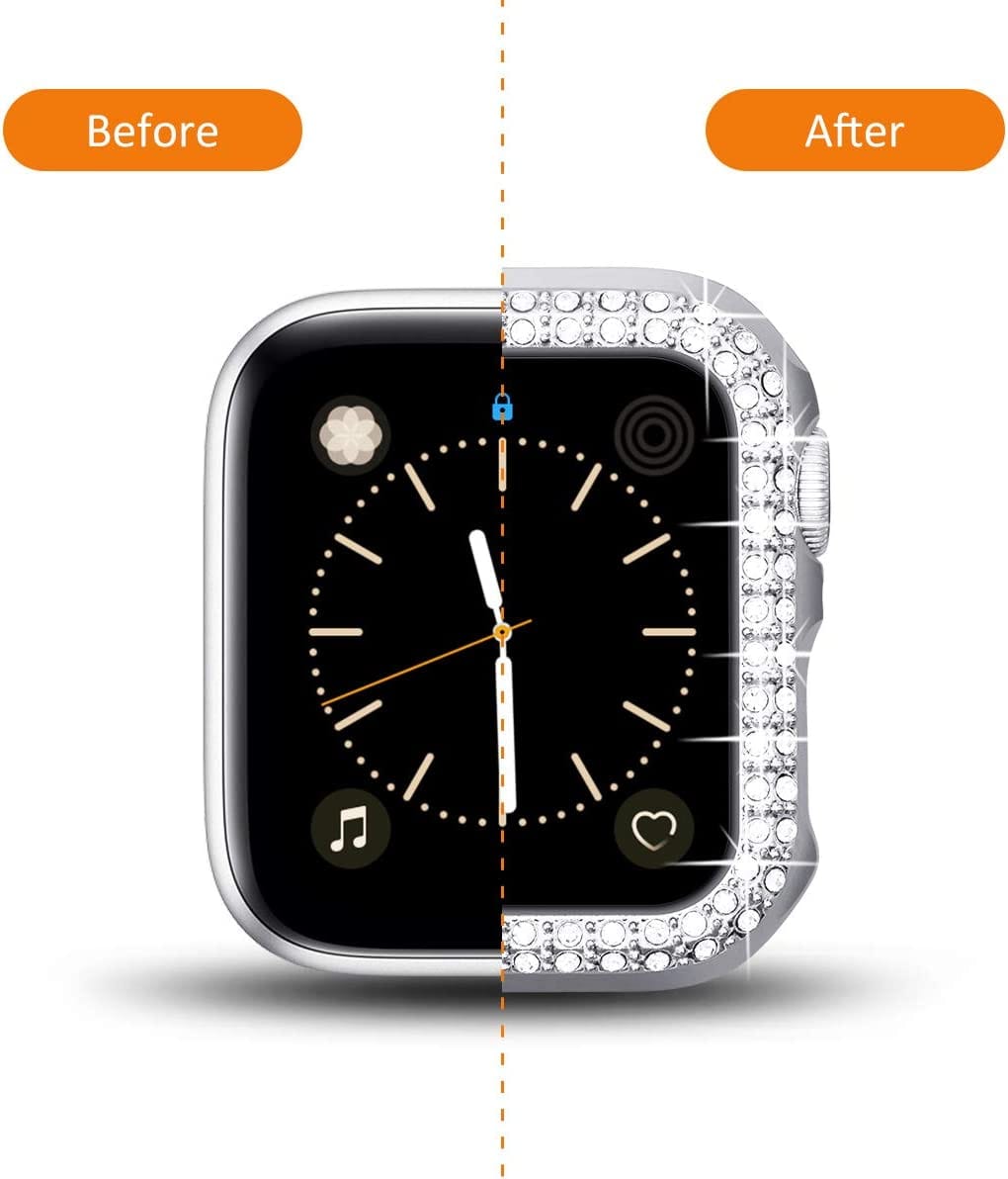 45mm Protective Case Compatible For Apple Watch Series 7 IWatch Cover Bumper Shell Screen Protector Accessory - image 2
