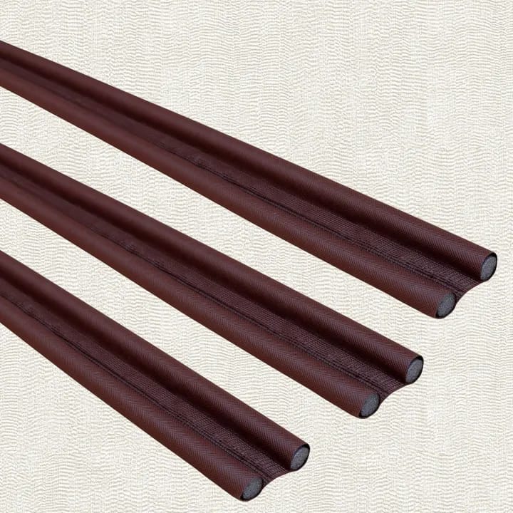 5 pcs Door Guard Gap Filler, 39 inch length each, Sound-Proof, Noise Reducing, Energy Saving, Brown - image 3