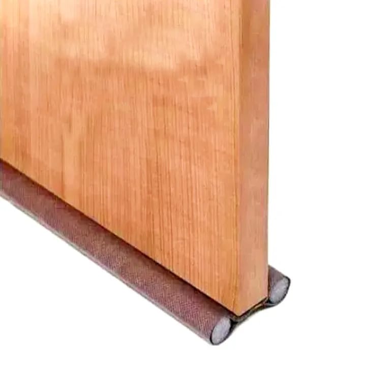 5 pcs Door Guard Gap Filler, 39 inch length each, Sound-Proof, Noise Reducing, Energy Saving, Brown - image 4