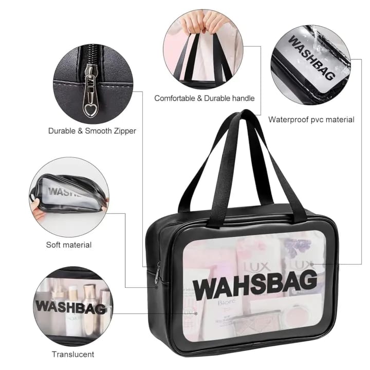 Makeup Travel Pouch Set of 3 – Waterproof Cosmetic Bags for Toiletries, Brushes & Essentials – Lightweight Organizer for Women – Ideal for Travel, Vacation, Daily Use & Gifting - image 4