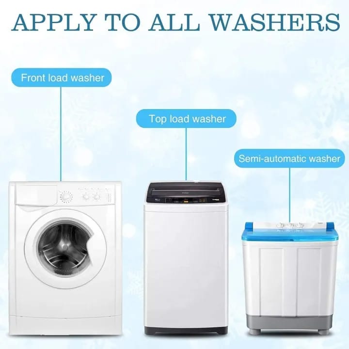 Washing Machine Cleaner Tablets – 36 Pcs Powerful Deep Cleaning & Descaling | Eliminates Odor, Limescale & Residue | For Front & Top Load | Eco-Friendly & Non-Toxic (36 Pcs) - image 2