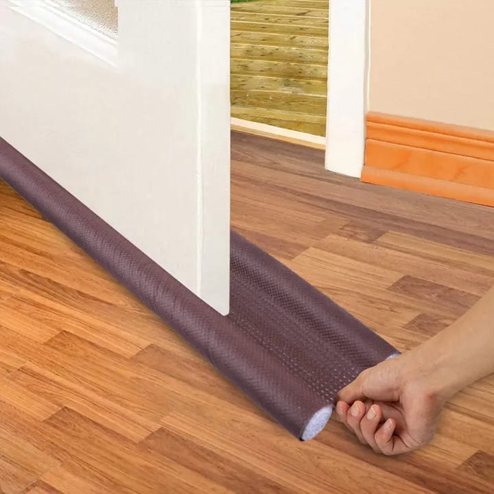 Door Guard Gap Filler, 39 inch, Sound-Proof, Noise Reducing, Energy Saving, Brown - image 1