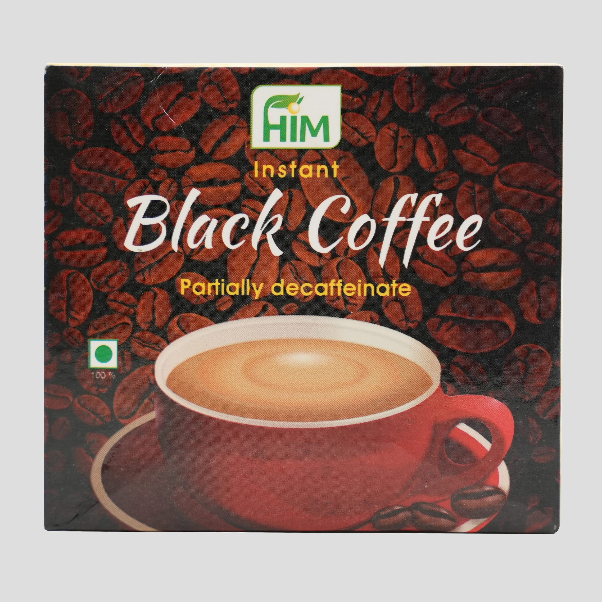 HIM Instant Black Coffee Partially Decaffeinate - image 1
