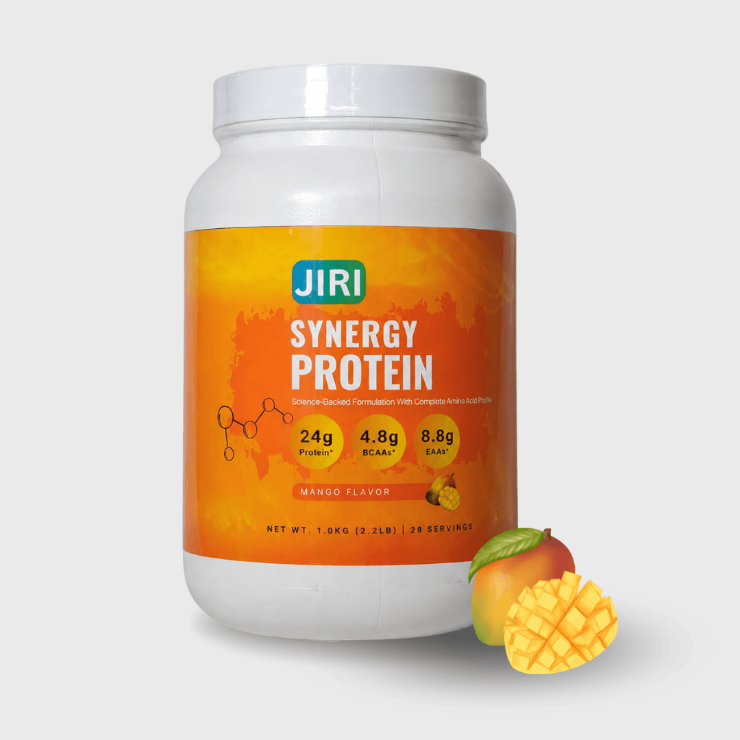Jiri Nutrition Synergy Protein 1kg, Mango Flavor - image 1