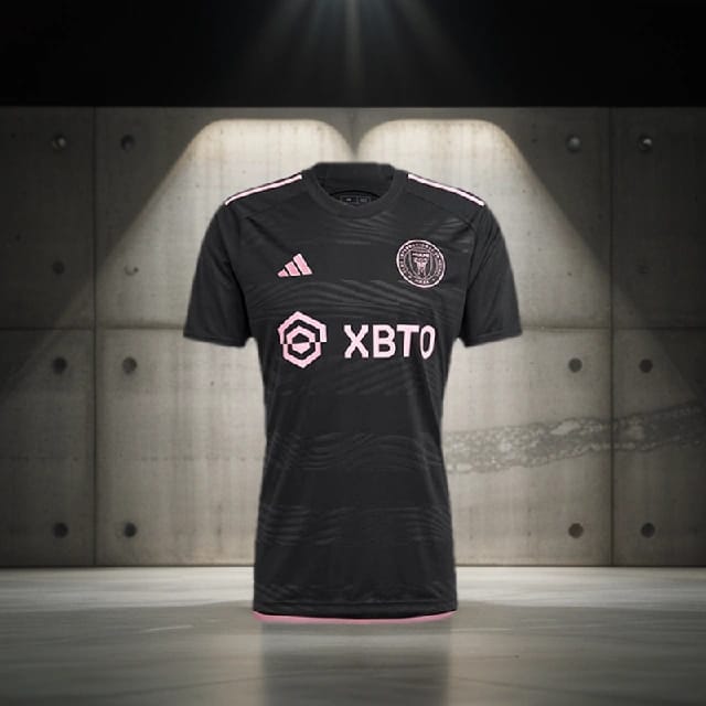 Inter Miami Jersey With Shorts Soccer Football Kit Sports Uniform Training Wear Team Apparel Athletic Clothing Replica Shirt - image 1