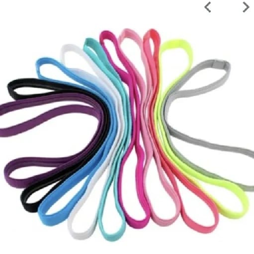 Sajha24 Non Slip Rubber Head Band 1 Inch Wide - image 3
