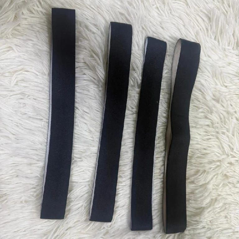 Sajha24 Non Slip Rubber Head Band 1 Inch Wide - image 4