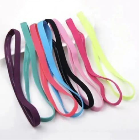 Sajha24 Non Slip Rubber Head Band 1 Inch Wide - image 2