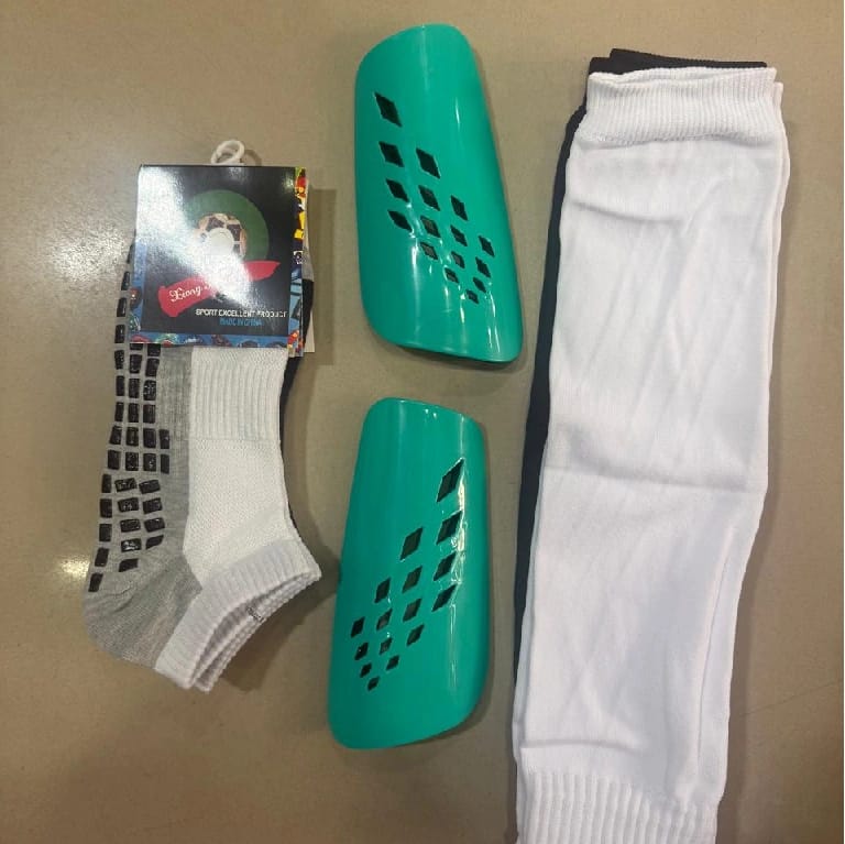 Sajha 24 Set Of Grip Socks, Cut Socks & Shin Guard - image 2