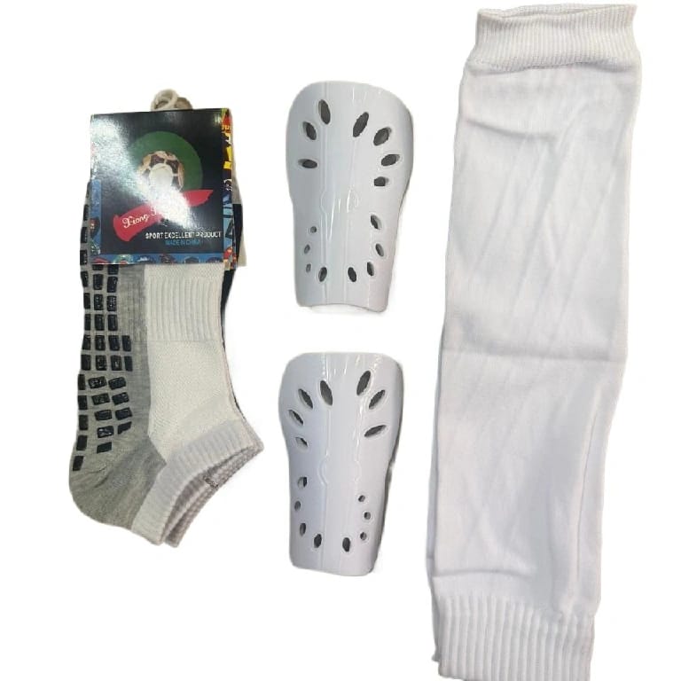 Sajha 24 Set Of Grip Socks, Cut Socks & Shin Guard - image 3