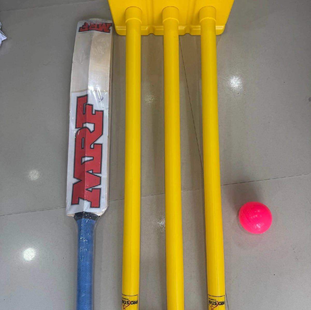 Sajha24 Cricket Combo Set Bat, Ball And Stump - image 2