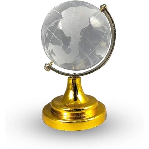 Buy ''VIVID'' Retro Bronze Metal Antique Globe Vintage Rotating Ornament