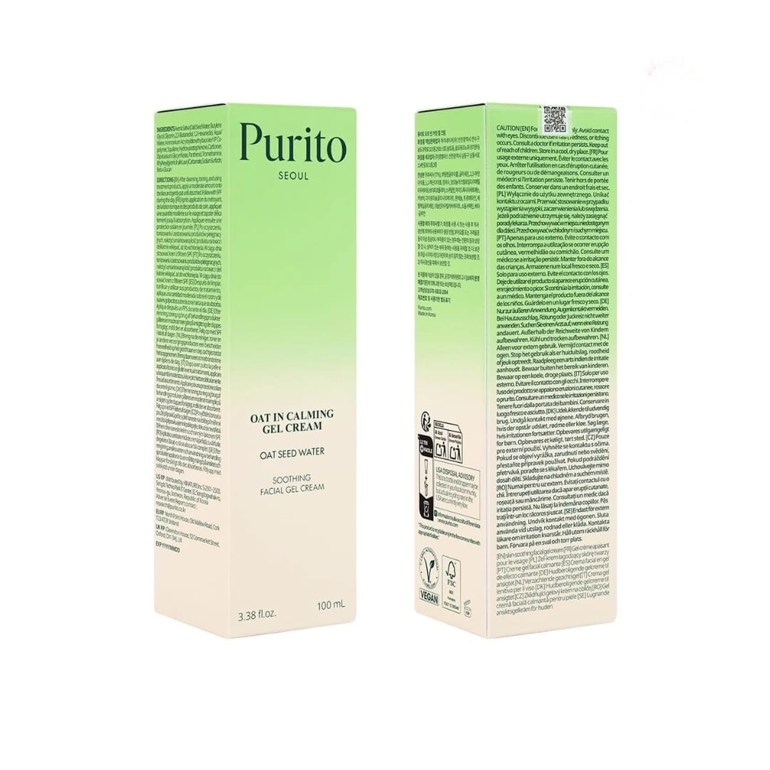 PURITO Seoul Oat In Calming Gel Cream 100ML - image 3