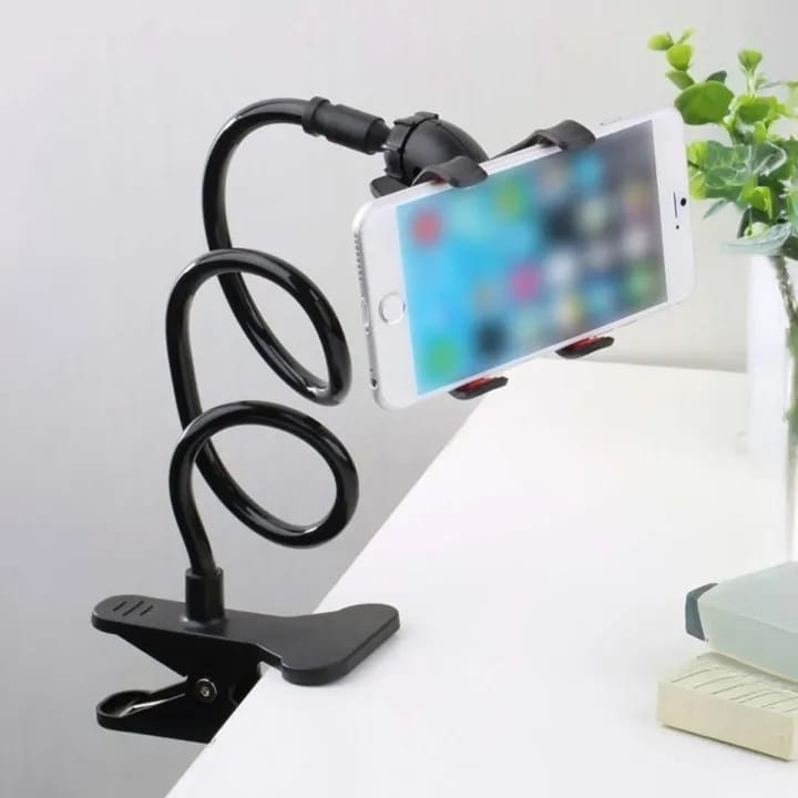 360 Degree Adjustment Metal Lazy Stand Mount for Smart Phone - image 1