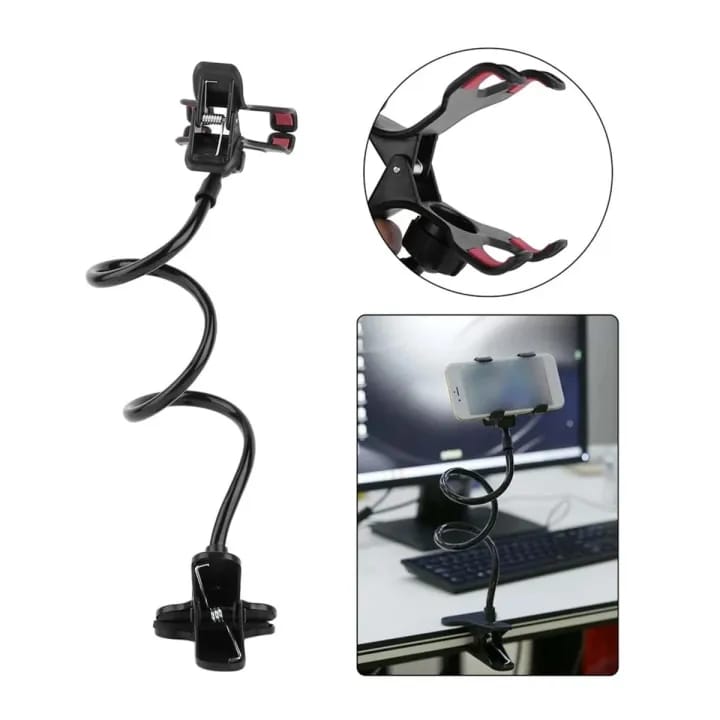 360 Degree Adjustment Metal Lazy Stand Mount for Smart Phone - image 3