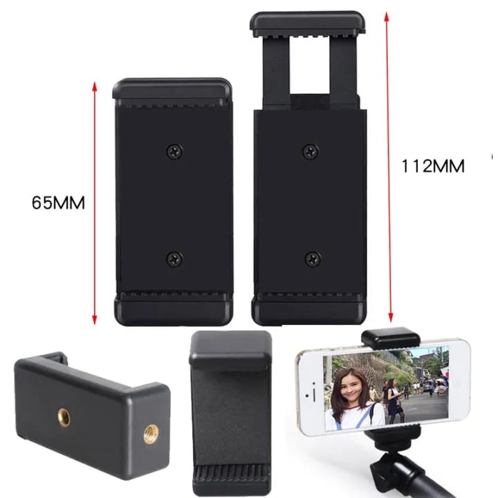 Mobile Holder Mount For Tripod and Selfie Stick ,Chest Mount - image 2