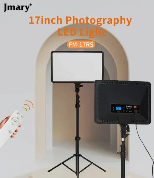 Jmary 17inch Streaming Recording Video Conferencing Panel Studio Soft Light - image 5