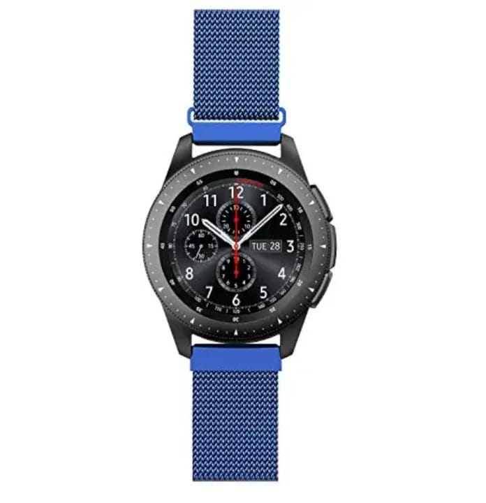 22mm Stainless Steel Magnetic Band Compatible with Smart Watch ( 22mm ) - image 3