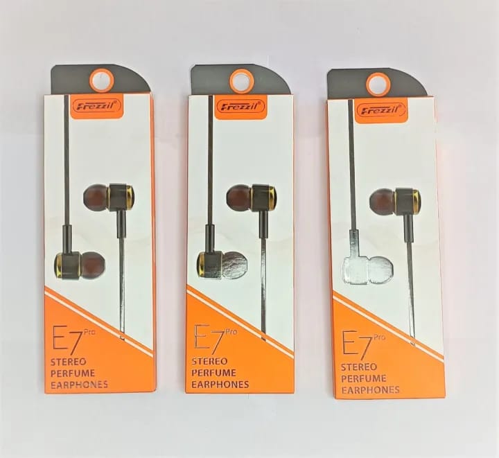 Buy 1 Get 2 Free Perfume In Ear Earphones Original Quality Wire Earphone With Mic - image 2
