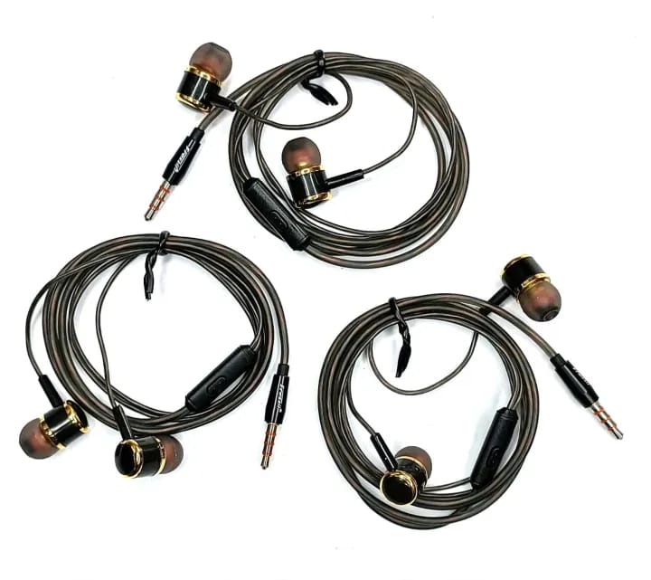 Buy 1 Get 2 Free Perfume In Ear Earphones Original Quality Wire Earphone With Mic - image 3