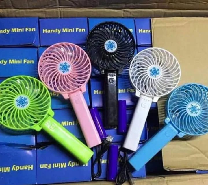 Mini Handy Foldable Portable Cooling Fan With Usb Rechargeable - image 4