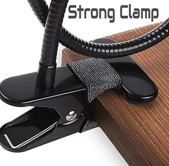 Metal Lazy Stand 360 Degree Adjustment Metal Mount for Smart Phone Mobile - image 2