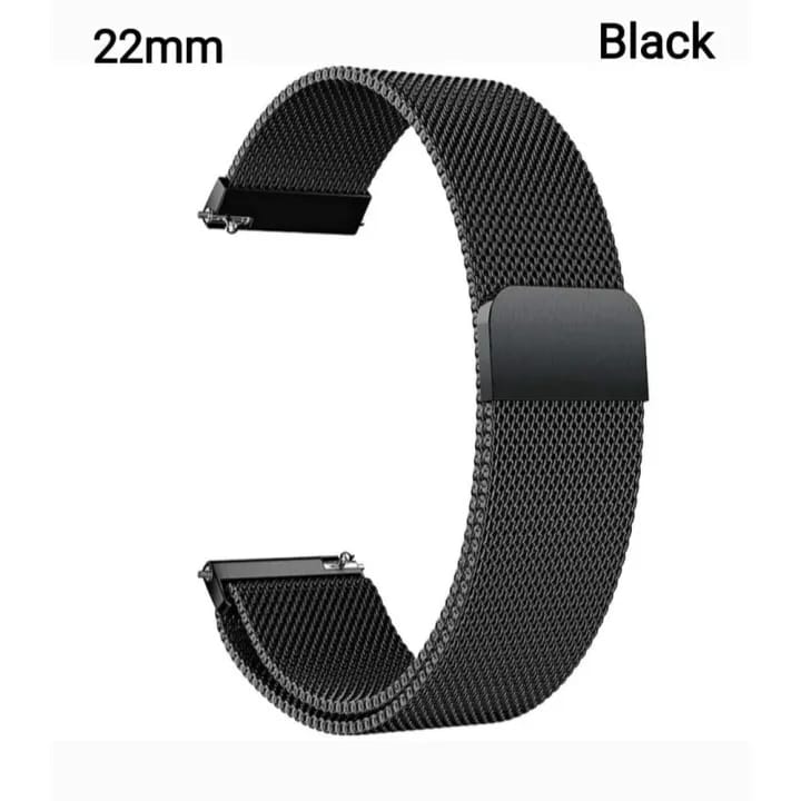 22mm Stainless Steel Magnetic Band Compatible with Amazfit GTR 3 Smart Watch - image 1