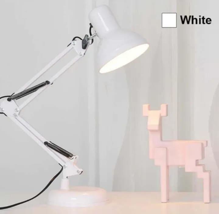 Modern Adjustable Swing Arm Study Lamp Led Table Lamp With Clamp And Free Bulb - image 5