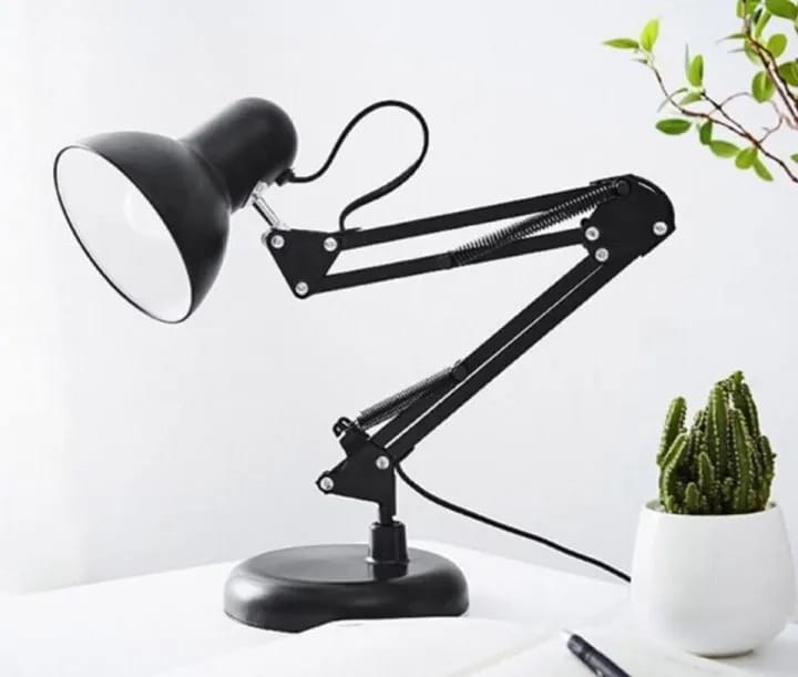 Modern Adjustable Swing Arm Study Lamp Led Table Lamp With Clamp And Free Bulb - image 2