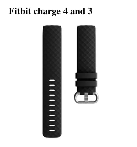 Silicone Strap for Fit Bit Charge 4 Charge 3 Charge 3 se - image 2