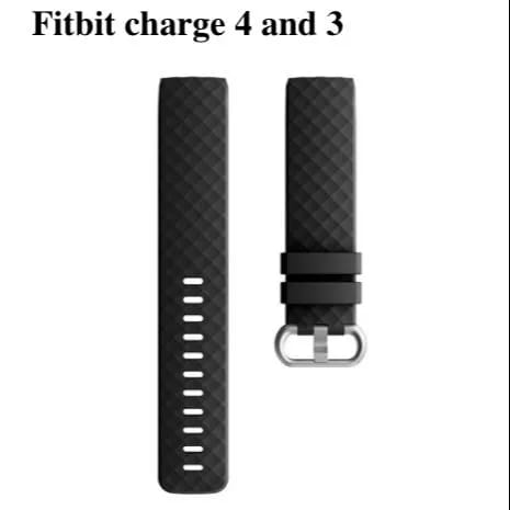Silicone Strap for Fit Bit Charge 4 Charge 3 Charge 3 se - image 1