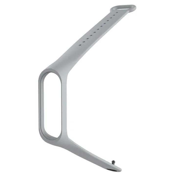 Straps For Xiaomi Mi Band 4 Replacement Silicone ( Grey ) - image 4
