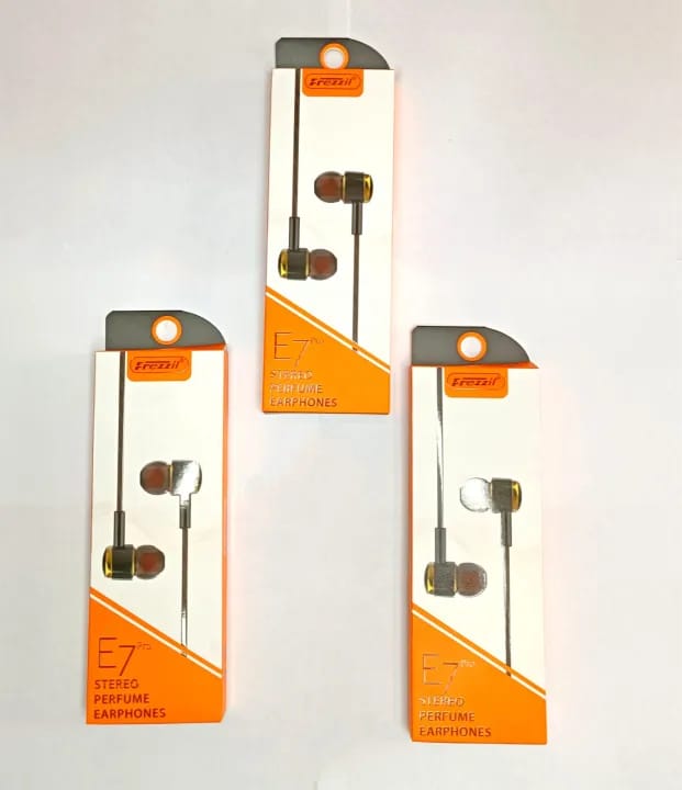 Buy 1 and get 2 Free Perfume In Ear Earphones Original Quality With Mic - image 3