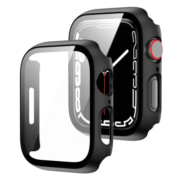 Apple Watch Series 7 45mm Case with Screen Protector,Hard PC Bumper Cover for Men Women Sports Protective Case - image 1