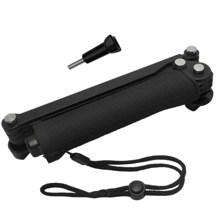 3 Way Grip Waterproof Selfie Stick Tripod Go Pro Hero 8 7 6 5 4 Session and Action camera - image 5