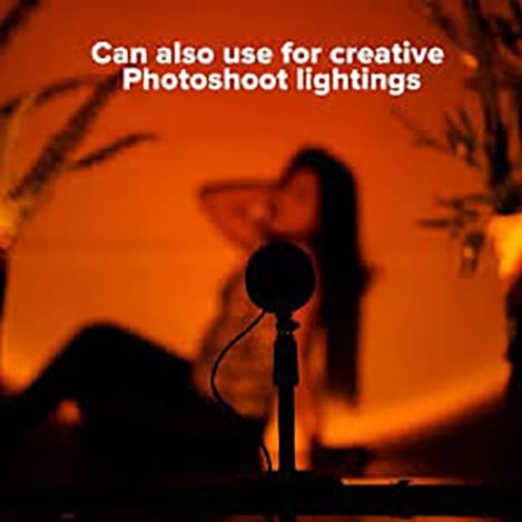 RGB 16 Color USB Sunset Projection Lamp - image 2