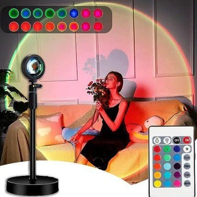 RGB 16 Color USB Sunset Projection Lamp - image 4