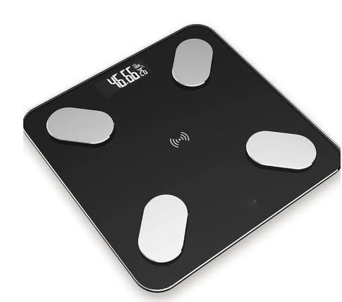 Bluetooth Weighing Scale Human Body Weight Machine Digital (Tempered) With Battery & Temperature Indicator - image 3