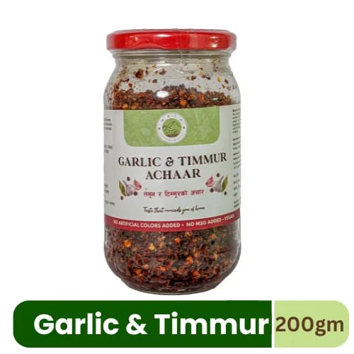 Mato Garlic & Timmur Achaar 200gm - image 1