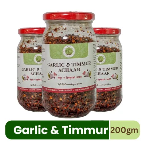 Mato Garlic & Timmur Achaar 200gm - image 2
